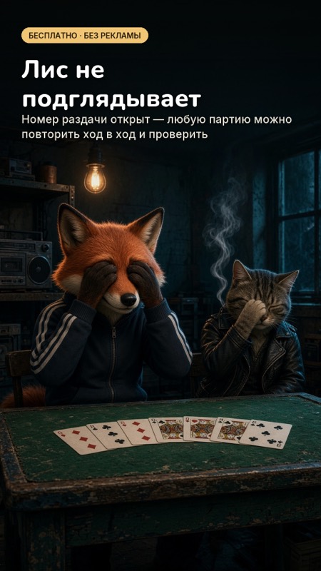 Честная раздача: номер раздачи открыт